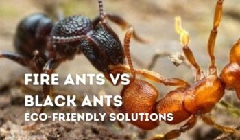 fire ants and lack ants fighting